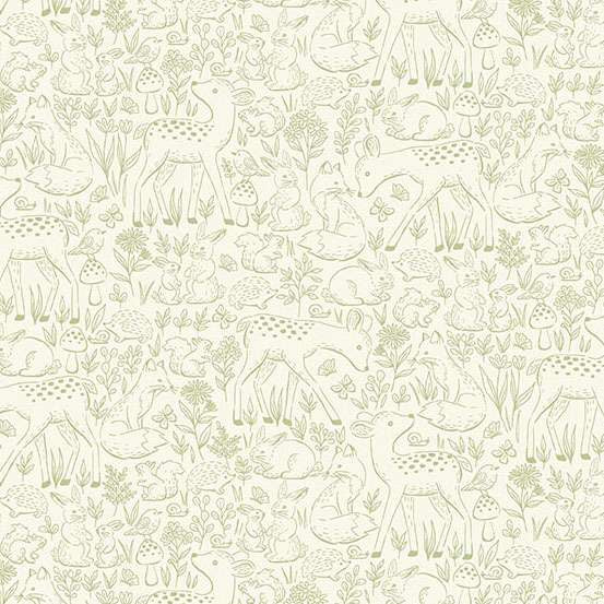 Little Ones - Etched Green