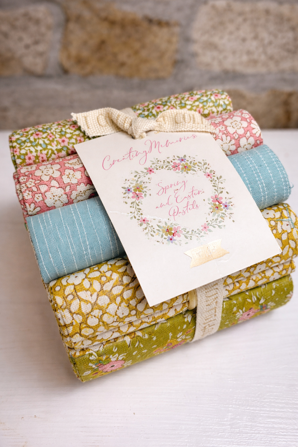 Tilda - Creating Memories - Fat Eighth Bundle - SPRING