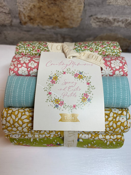 Tilda - Creating Memories - Fat Eighth Bundle - SPRING