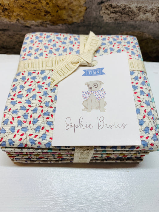 Tilda Basics - 8 Fat Eighth bundle - SOPHIE
