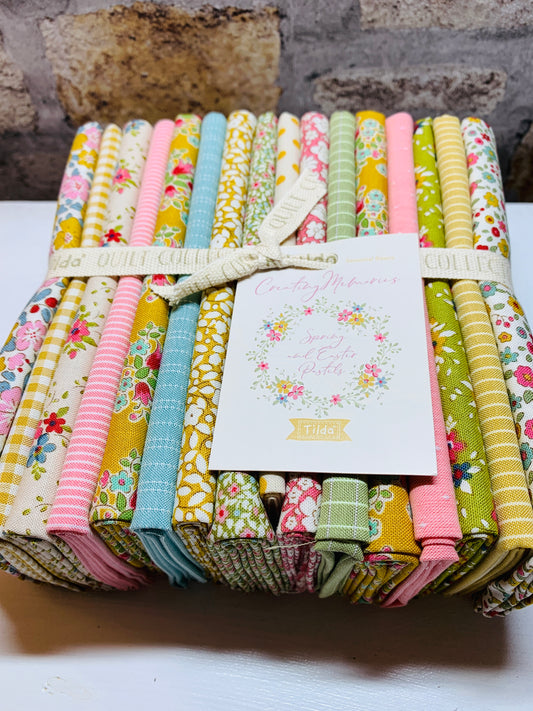 Tilda - Creating Memories - Fat Quarter Bundle - SPRING
