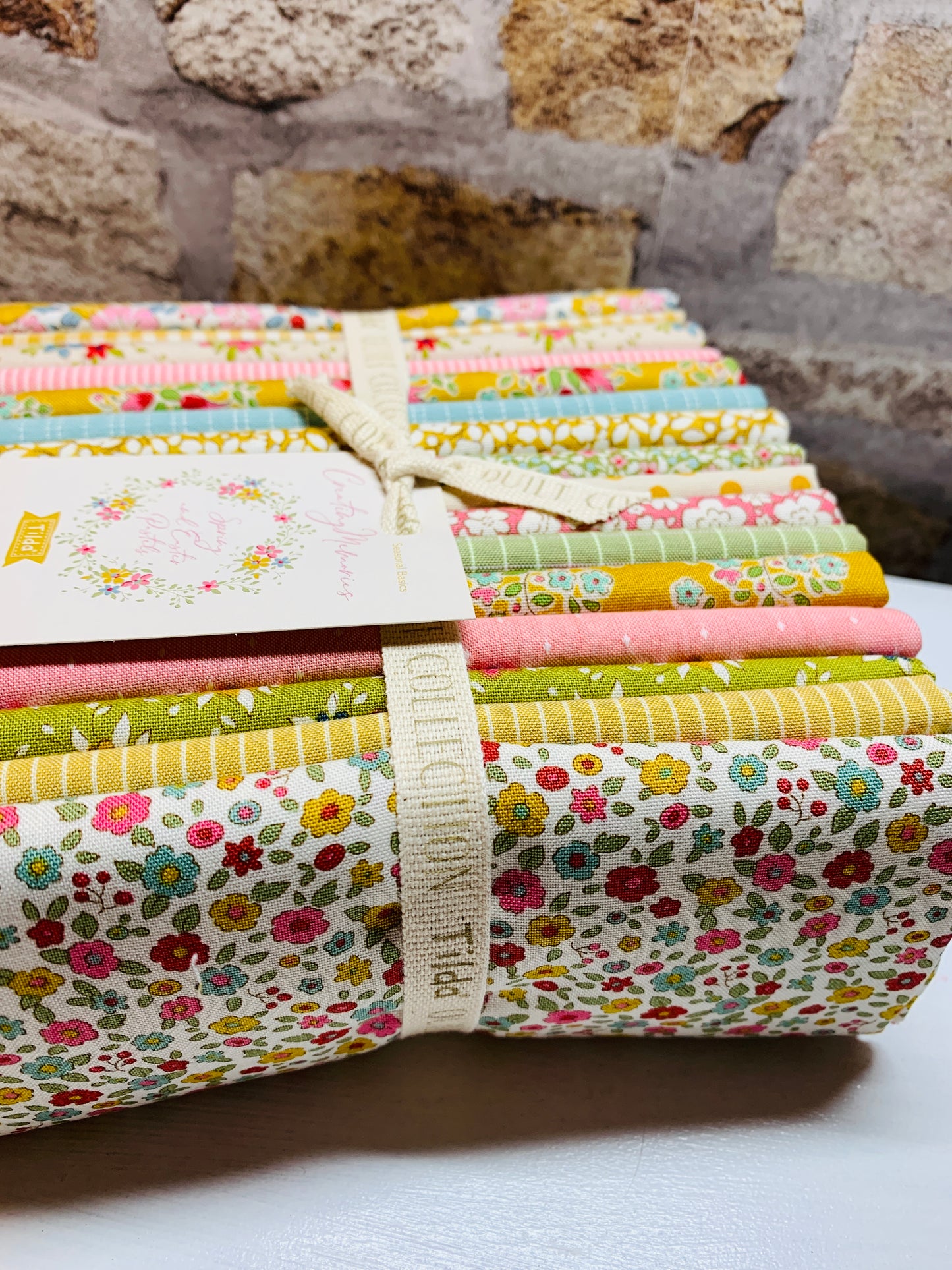 Tilda - Creating Memories - Fat Quarter Bundle - SPRING