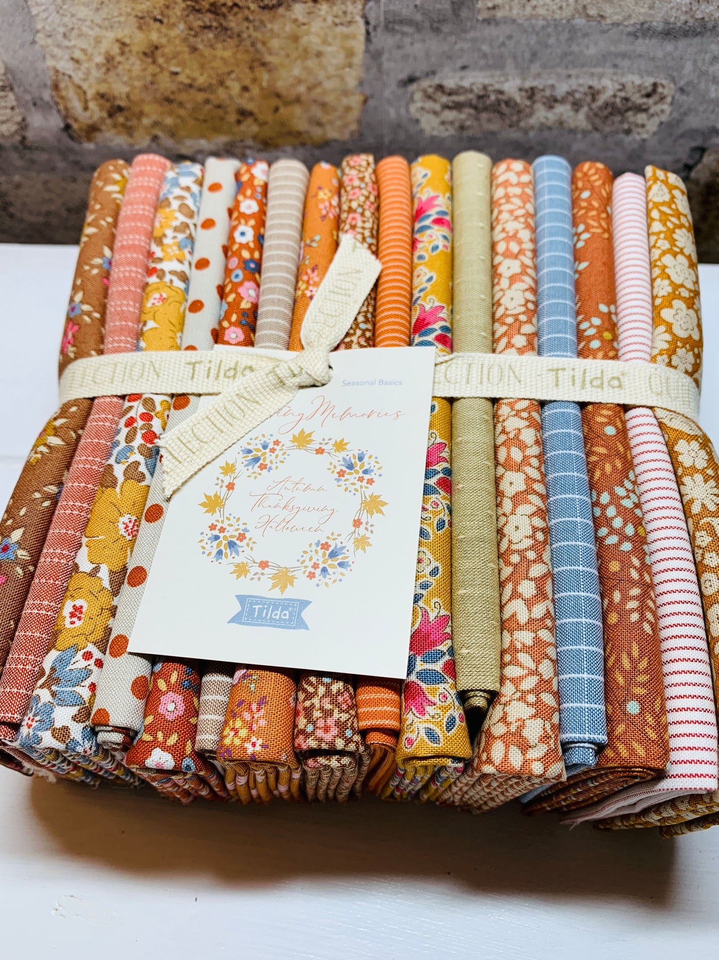 Tilda - Creating Memories - Fat Quarter Bundle - AUTUMN