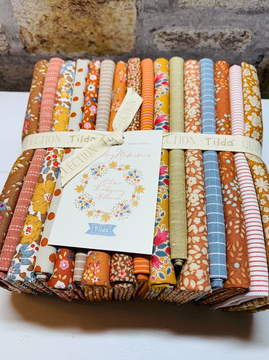 Tilda - Creating Memories - Fat Quarter Bundle - AUTUMN